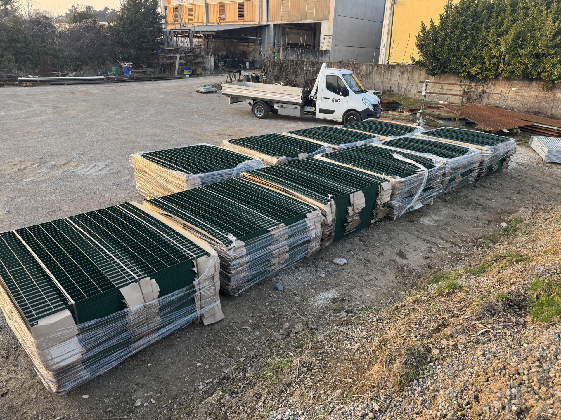 Grigliati su misura per edilizia e industria